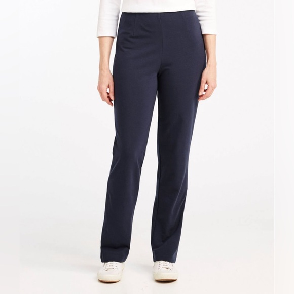 LL Bean Perfect Fit Pants Straight Leg Beige Color Ledge Women’s Size 1X NWOT - Picture 7 of 7